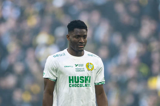 Hammarbys Nathaniel Adjei deppar