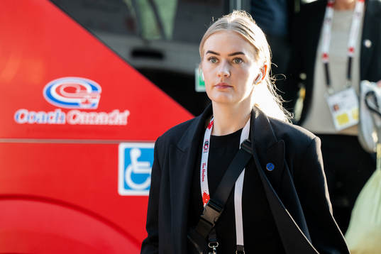 Goaltender Emma Söderberg of Sweden