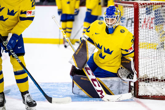 Goaltender Emma Söderberg of Sweden