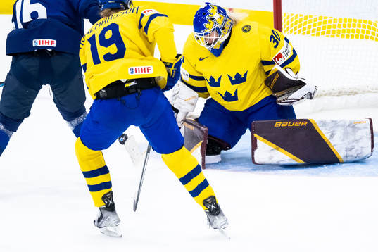 Goaltender Emma Söderberg of Sweden