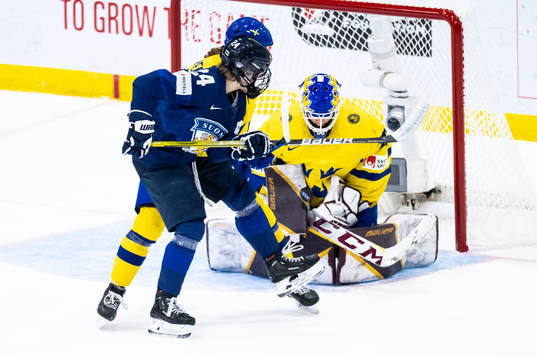Goaltender Emma Söderberg of Sweden