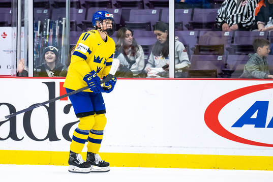 Josefin Bouveng of Sweden looks dejected