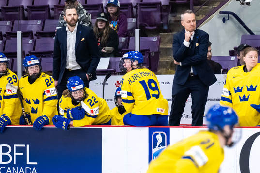 Head coach Ulf Lundberg and Assistant coach Andreas