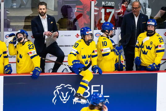 Ebba Hedqvist, Head coach Ulf Lundberg Fanny Rask, Nathalie