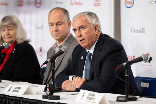 Luc Tardif, President of the International Ice Hockey