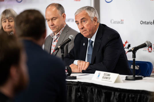 Luc Tardif, President of the International Ice Hockey