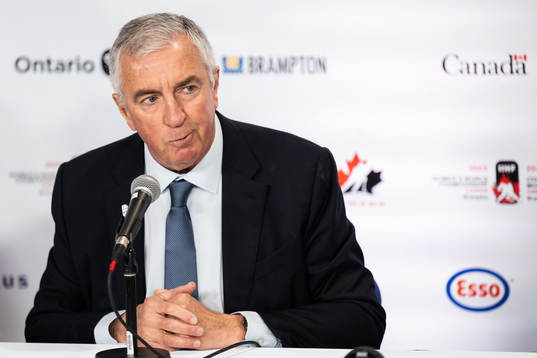 Luc Tardif, President of the International Ice Hockey