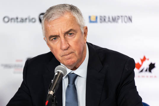 Luc Tardif, President of the International Ice Hockey