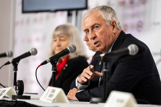 Luc Tardif, President of the International Ice Hockey