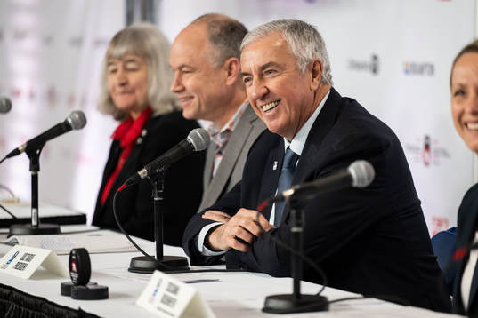 Luc Tardif, President of the International Ice Hockey