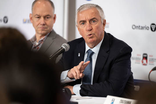 Luc Tardif, President of the International Ice Hockey