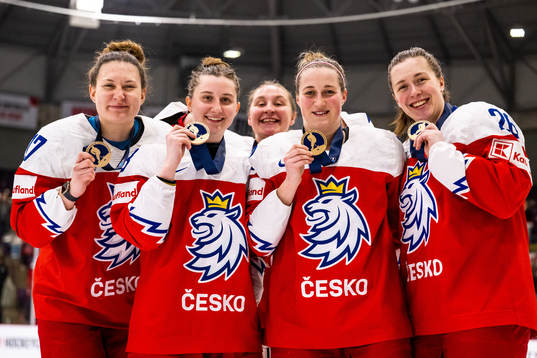 Karolina Kosinova, Tereza Pistekova, Klara Hymlarova and