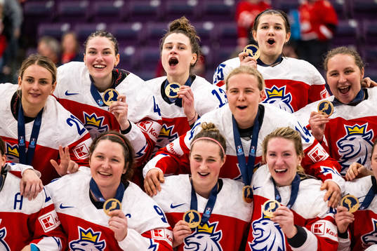 Players of Czech Republic celebrate