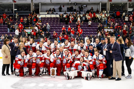 Players of Czech Republic celebrate