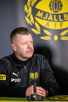 Mjällbys tränare Anders Torstensson