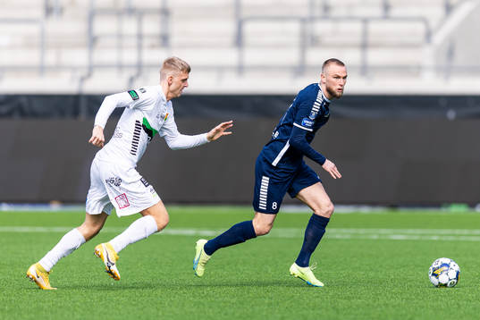 GAIS Joackim Åberg och Utsiktens Alexander Faltsetas
