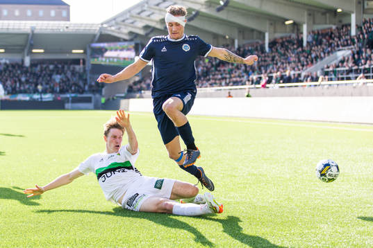 GAIS Robin Frej och Utsiktens Karl Landsten