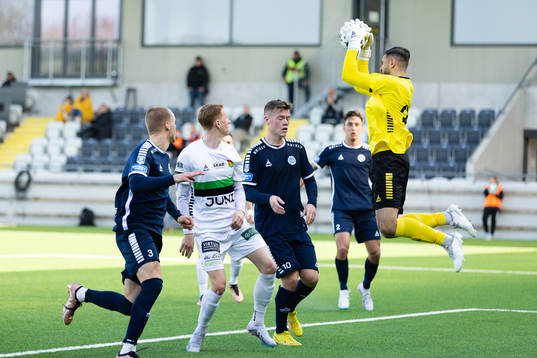 Utsiktens målvakt Elias Hadaya