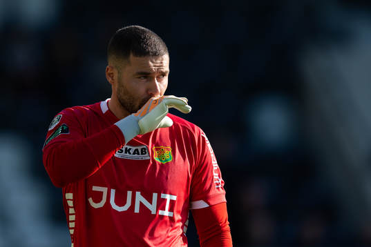 GAIS målvakt Mergim Krasniqi