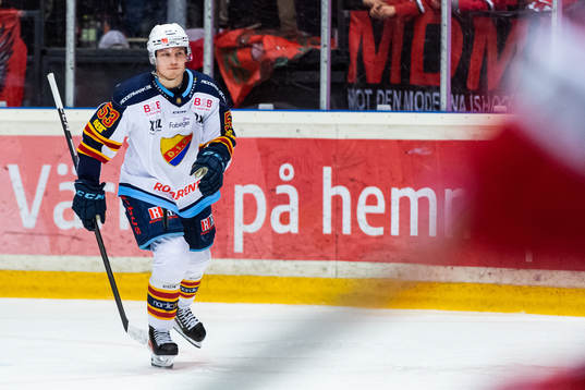 Djurgårdens David Blomgren jublar