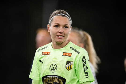 Häckens målvakt Jennifer Falk