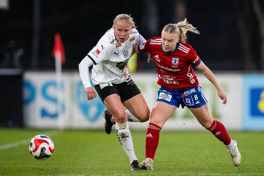 Häckens Julie Blakstad och Vittsjös Jutta Rantala