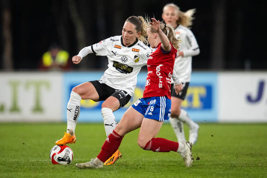 Vittsjös Jutta Rantala och Häckens Elin Rubensson