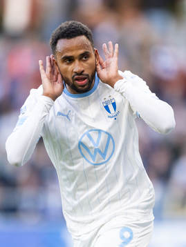 Malmö FFs Isaac Kiese Thelin jublar