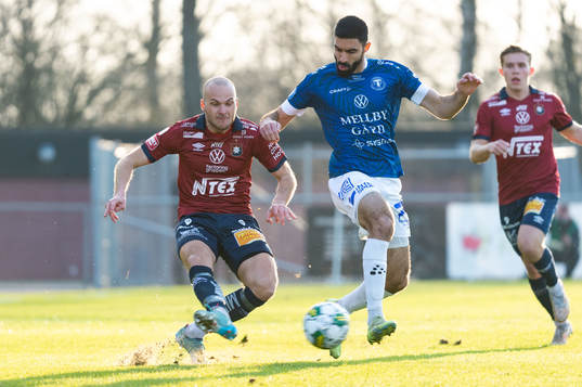 Örgrytes Jonathan Drott och Trelleborgs Larsen