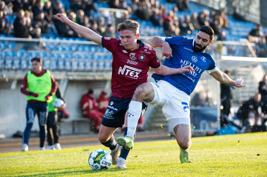 Örgrytes Isak Dahlqvist och Trelleborgs Mouhammed-Ali