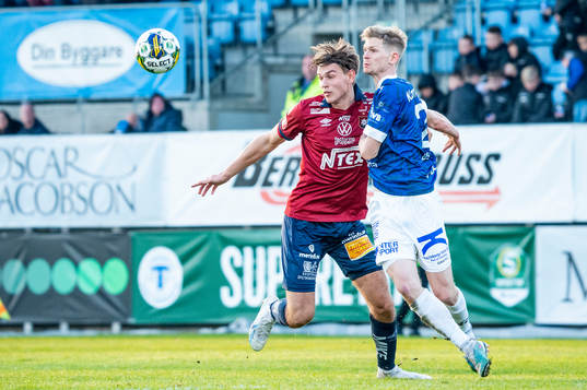 Örgrytes Noah Christoffersson mot Trelleborgs Fritiof