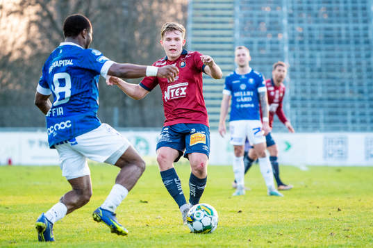 Örgrytes Isak Dahlqvist mot Trelleborgs Henry Offia