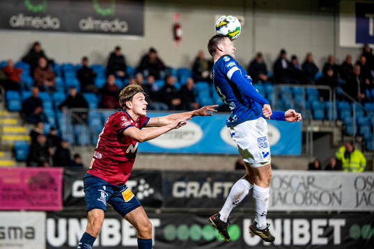Örgrytes Noah Christoffersson mot Trelleborgs Mattias