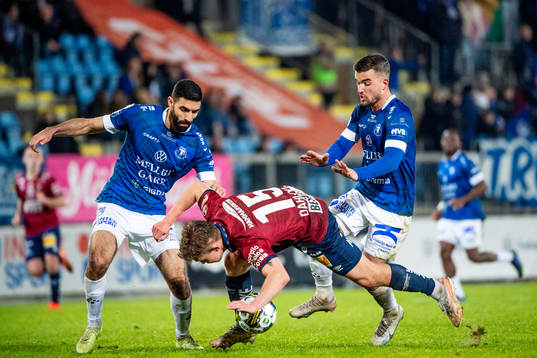 Örgrytes Isak Dahlqvist mot Trelleborgs Mouhammed-Ali