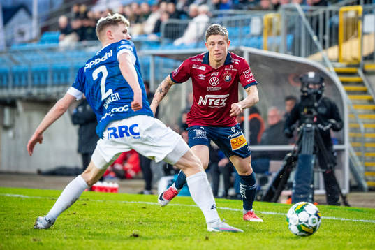 Örgrytes Anton Andreasson mot Trelleborgs Fritiof Björken