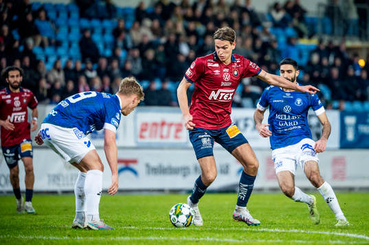 Örgrytes Noah Christoffersson mot Trelleborgs Tobias