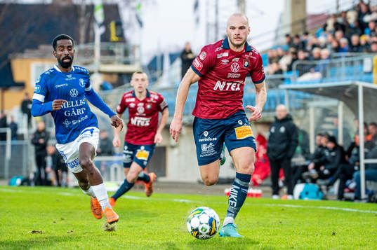 Örgrytes Jonathan Drott mot Trelleborgs Mohammed Khalid