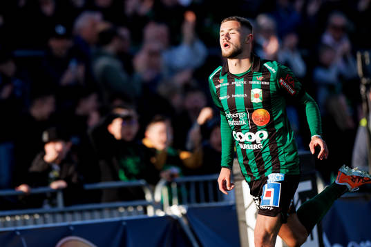 Varbergs Oliver Alfonsi jublar