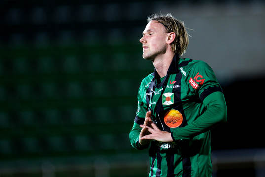 Varbergs Hampus Zackrisson deppar