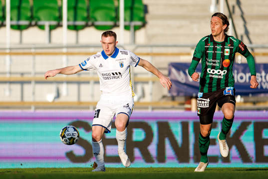 Sirius Magnus Kaastrup och Varbergs Joakim Lindner