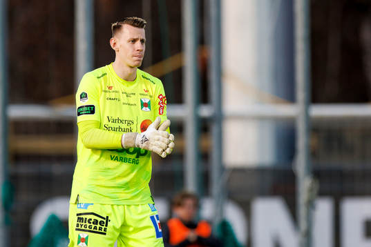 Varbergs målvakt David Olsson
