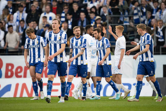 IFK Göteborgs Sebastian Hausner, Adam Carlén, Emil