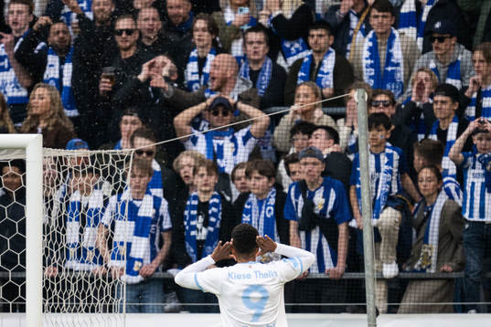 Malmö FFs Isaac Kiese Thelin jublar