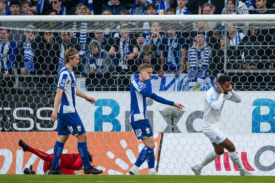Malmö FFs Isaac Kiese Thelin jublar