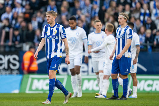 IFK Göteborgs Elias Hagen deppar
