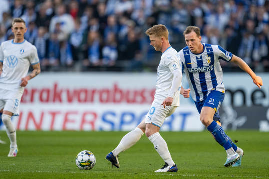 Malmö FFs Anders Christiansen och IFK Göteborgs Adam