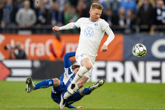 IFK Göteborgs Gustaf Norlin och Malmö FFs Anders