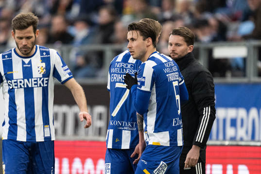IFK Göteborgs Anders Trondsen byts in