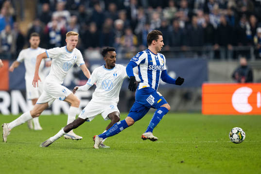 Malmö FFs Taha Ali och IFK Göteborgs Anders Trondsen