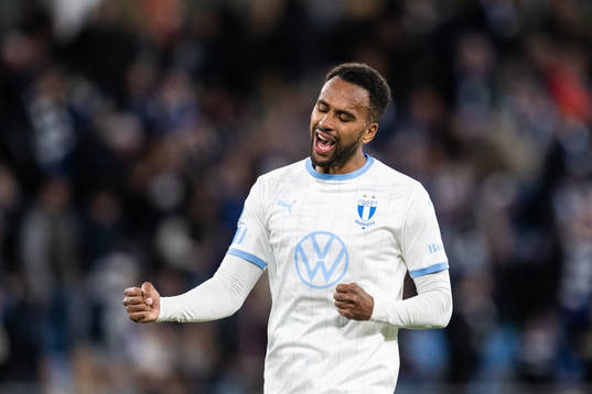 Malmö FFs Isaac Kiese Thelin jublar